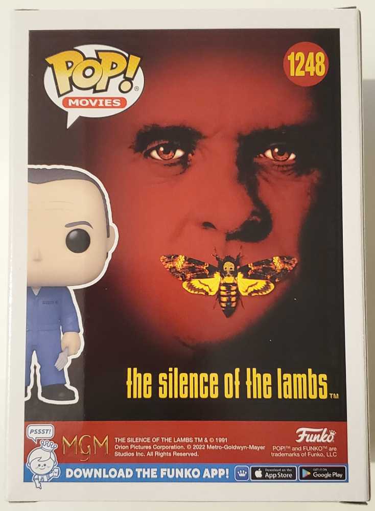 1248 Hannibal - The Silence of the Lambs  - Funko (Funko Pop! Movies) action figure collectible [Barcode 889698639842] - Main Image 4