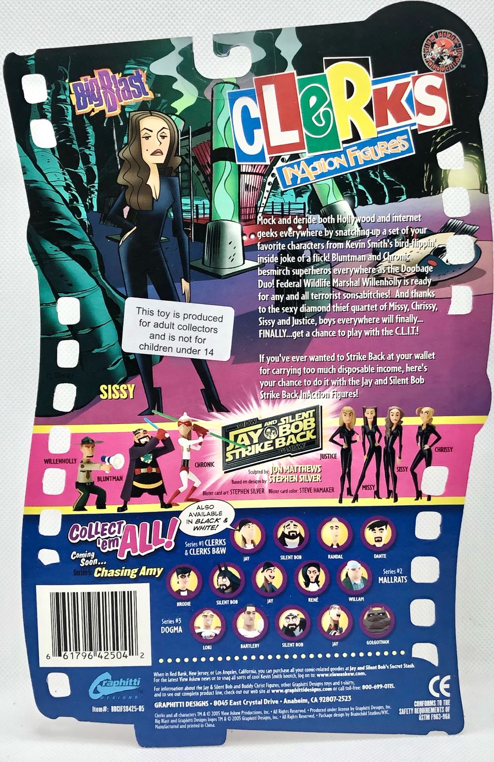 Sissy - Graphitti Designs (Clerks) (Clerks) action figure collectible - Main Image 2
