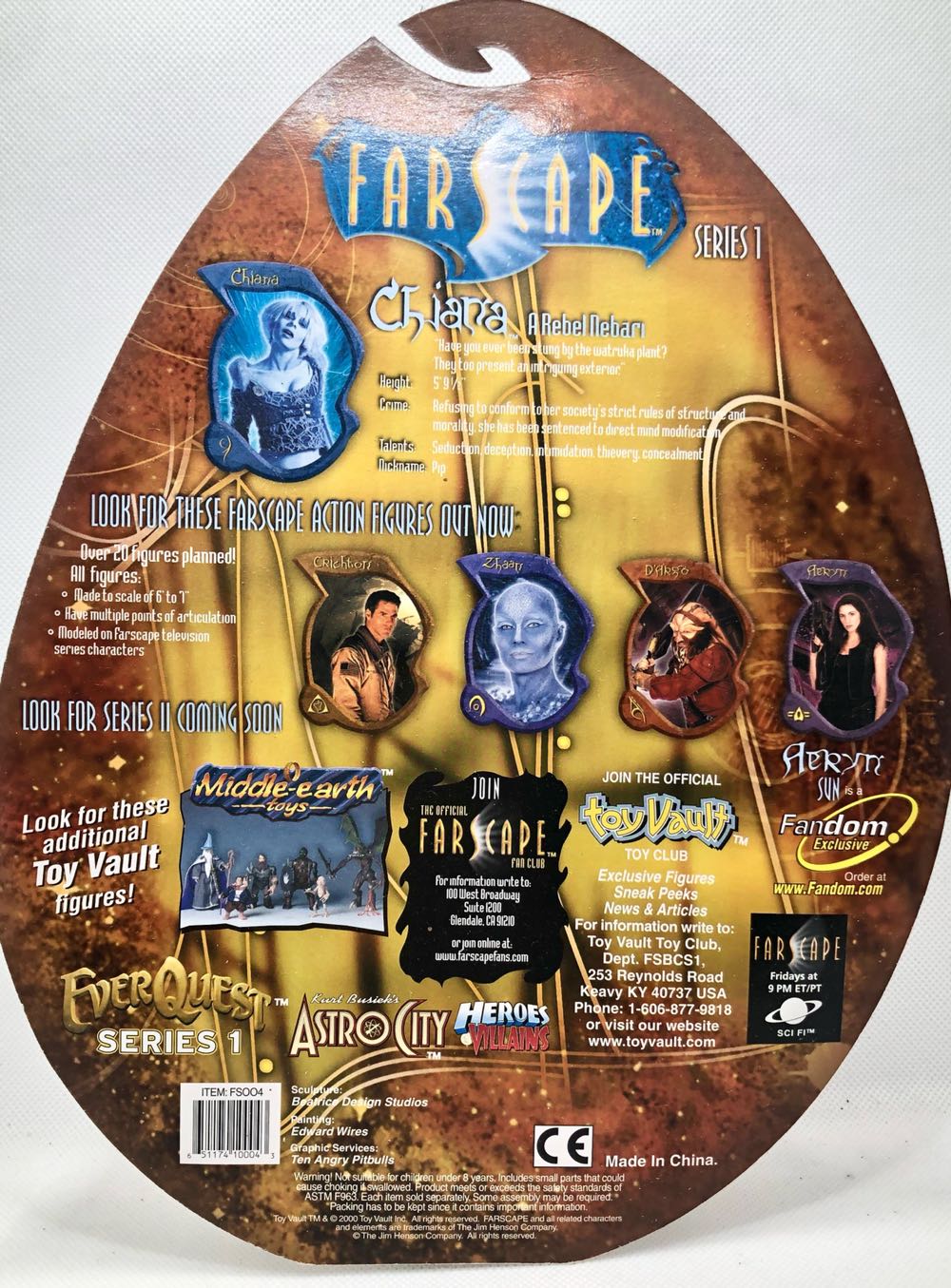 Chiana - Toy Vault (Farscape) (Farscape) action figure collectible - Main Image 2