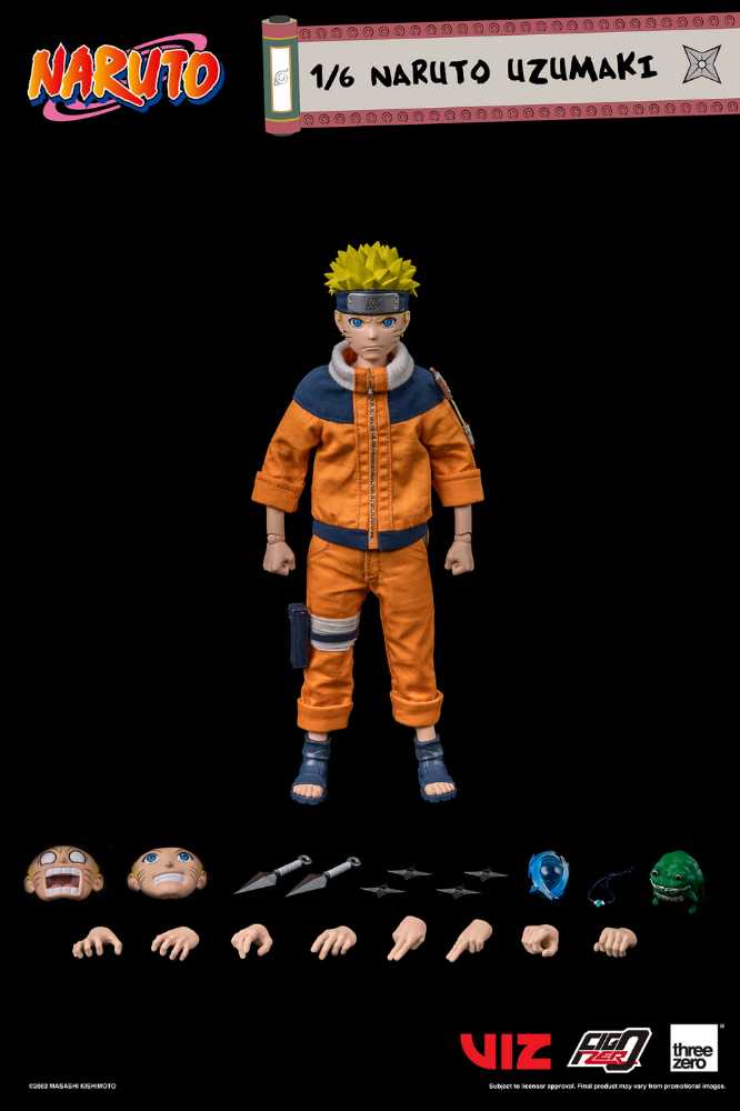 Threezero Naruto Uzumaki  - Threezero (1/6 Scale Collectibles) action figure collectible - Main Image 2