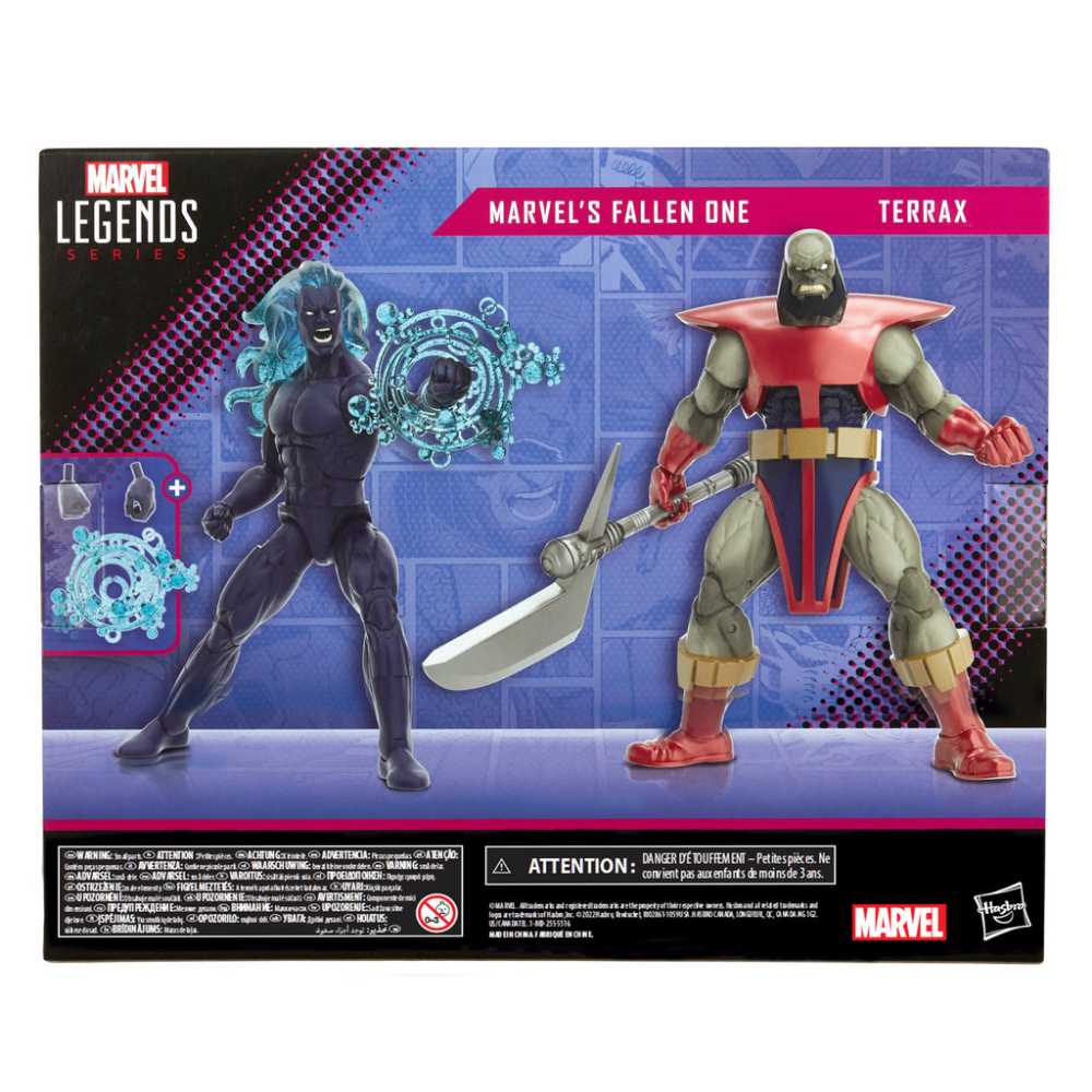Loose Marvel - Cosmic - Terrax - Hasbro (Hearld of Galactus) action figure collectible - Main Image 3