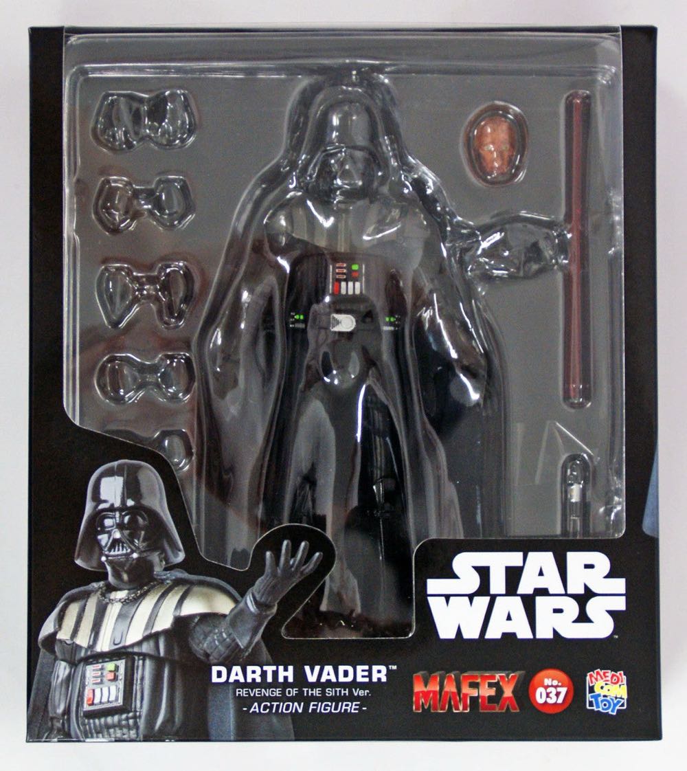 Mafex No.211 Darth Vader (Rogue One Ver.1.5) - Medicom (Star Wars) action figure collectible - Main Image 3