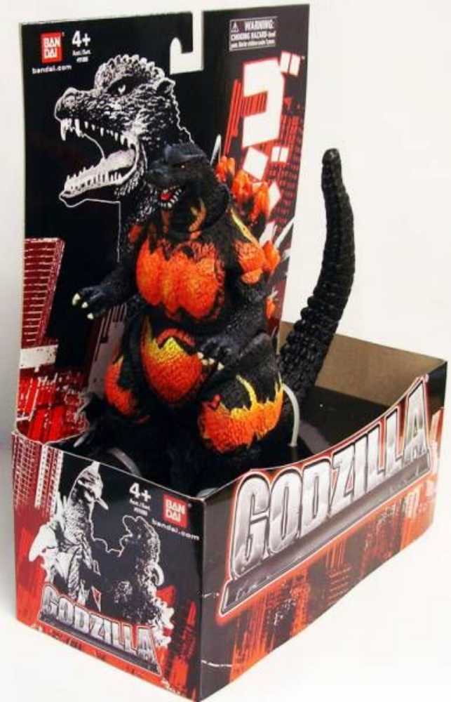 Bandai Burning Godzilla  action figure collectible - Main Image 4