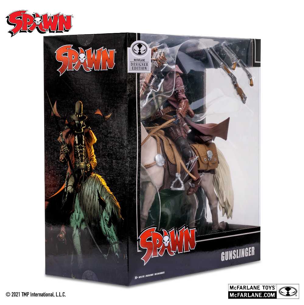 Gunslinger Spawn Horse - McFarlane Toys (McFarlane Designer Edition) action figure collectible [Barcode 787926901573] - Main Image 3