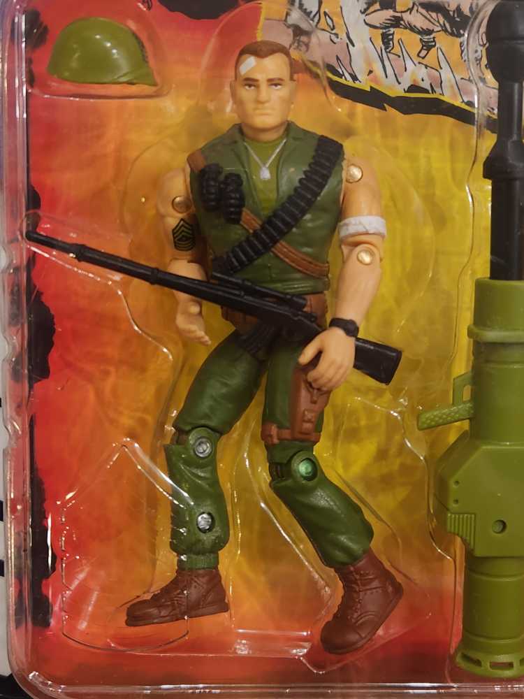 Sgt Savage (Combat) - Hasbro Toy (G.I. Joe: A Real American Hero: Sgt. Savage) action figure collectible [Barcode 038976810316] - Main Image 3