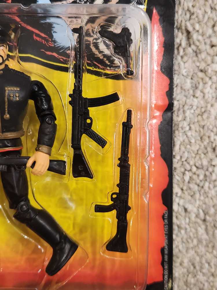 General Blitz - Hasbro Toy (G.I. Joe: A Real American Hero: Sgt. Savage) action figure collectible [Barcode 038976810378] - Main Image 4