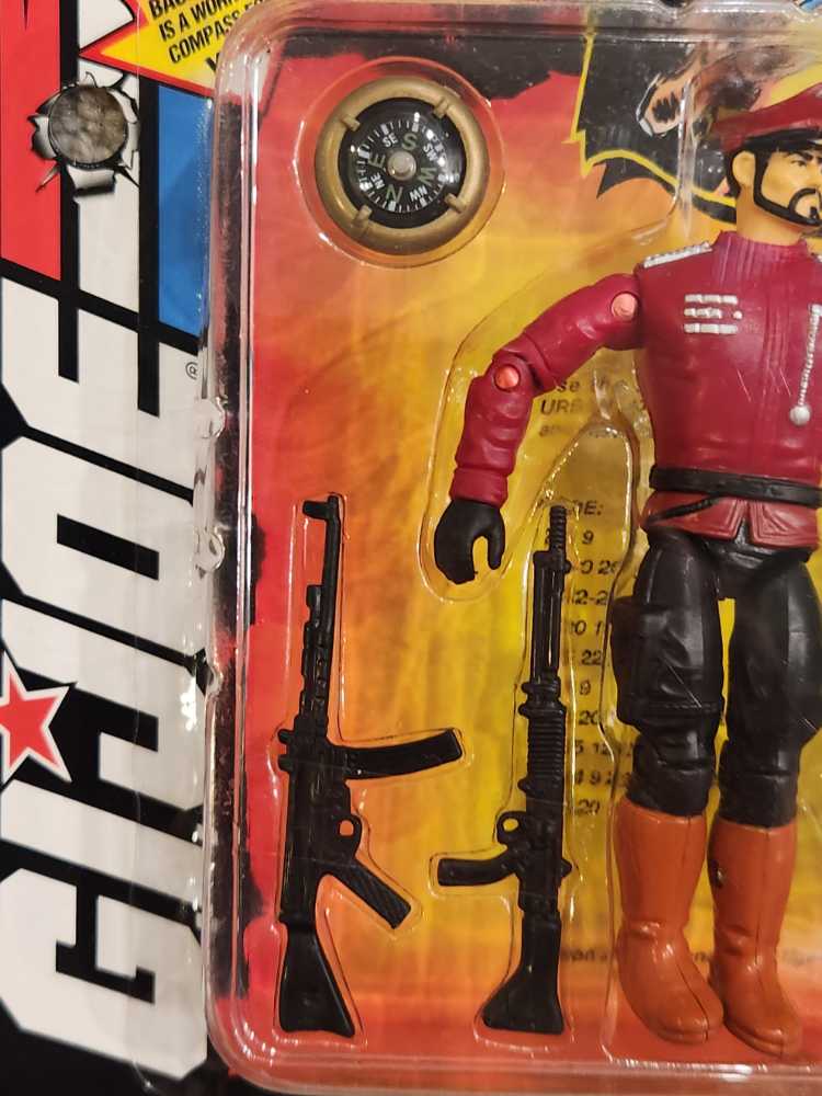 General Blitz V2 - Hasbro - G.I. Joe (G.I. Joe Sergeant Savage In The Screaming Eagles Toy Line) action figure collectible [Barcode 038976811146] - Main Image 4