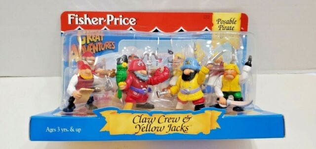 Great Adventures Claw Crew & Yellow Jacks  action figure collectible - Main Image 1