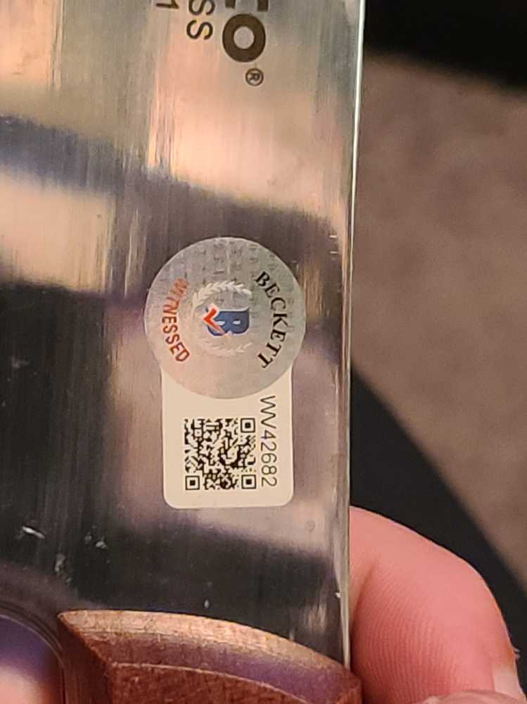 Kathy Bates Signed Cleaver - CPA Authentic (Horror) action figure collectible - Main Image 2