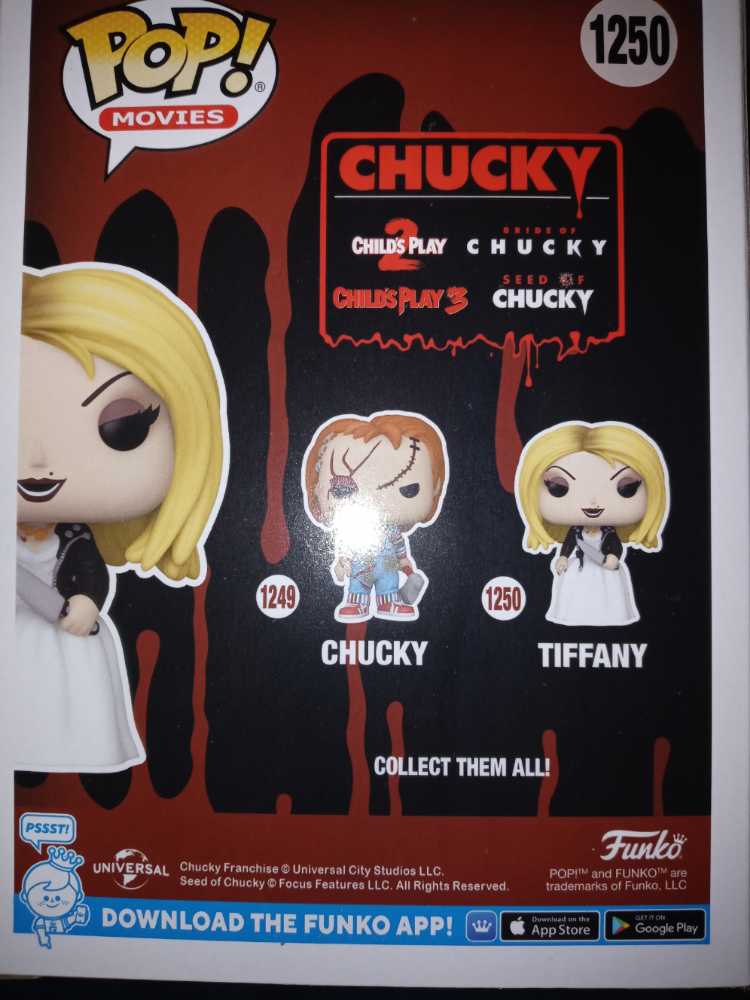 Bride Of Chucky: Tiffany #1250 - Funko (Bride of Chucky) (Bride Of Chucky) action figure collectible [Barcode 889698639835] - Main Image 2