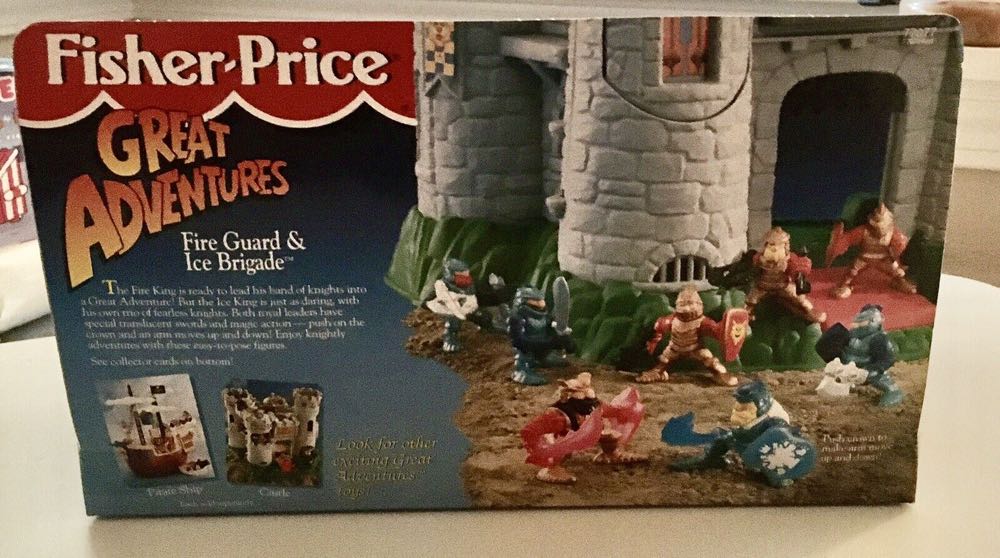 Great Adventures Fire Guard & Ice Brigade  action figure collectible - Main Image 2