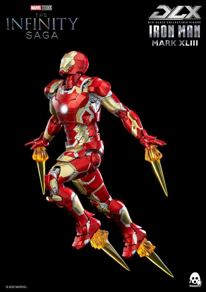 Iron Man Mark 43 (XLIII) - Threezero (ThreeZero) action figure collectible - Main Image 2