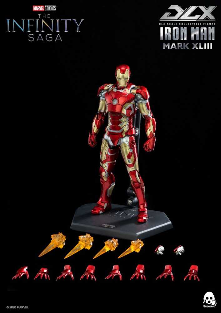 Iron Man Mark 43 (XLIII) - Threezero (ThreeZero) action figure collectible - Main Image 3