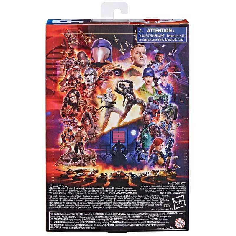 44 - Tomax Paoli - Hasbro (GI Joes Classified Series - Cobra) action figure collectible - Main Image 4