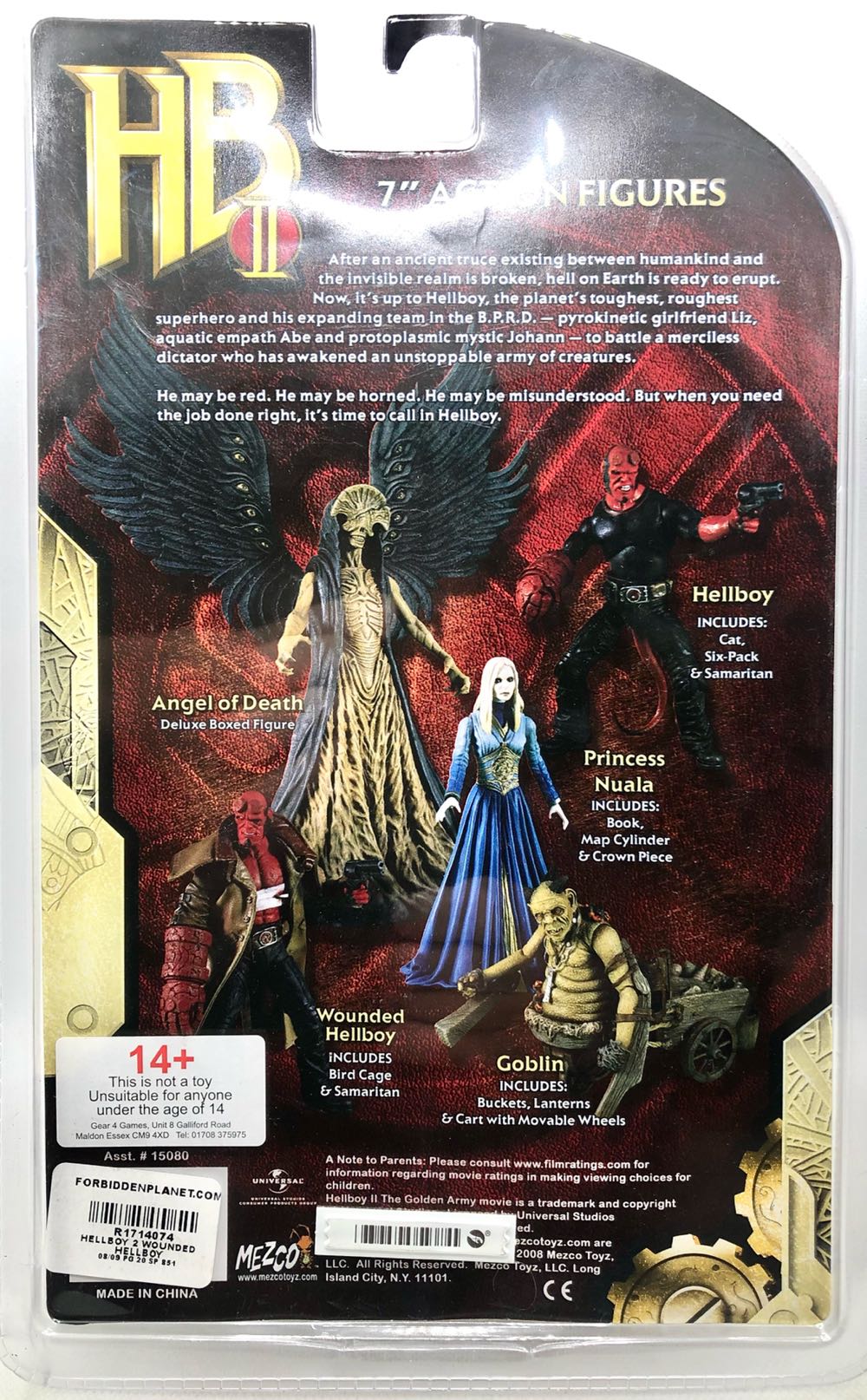 Hellboy (Wounded) - Mezco (Hellboy II) (Hellboy II) action figure collectible - Main Image 2