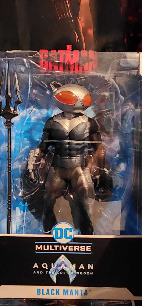 DC Multiverse: Black Manta (Aquaman and The Lost Kingdom) - McFarlane Toys (Aquaman And The Lost Kingdom) action figure collectible [Barcode 787926155471] - Main Image 2
