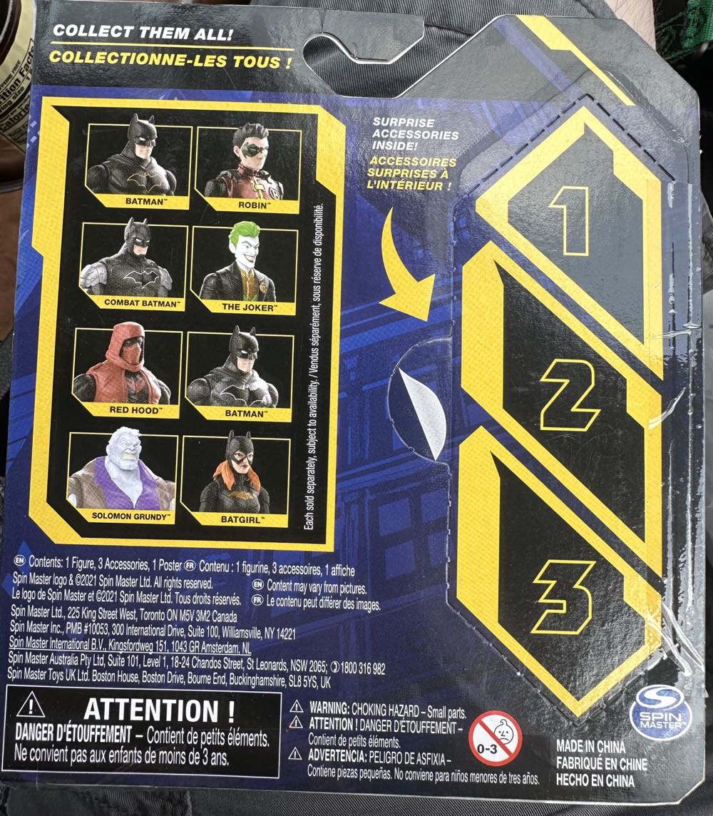 Red Hood - Spin Master (DC Heroes Unite) action figure collectible [Barcode 778988343388] - Main Image 2