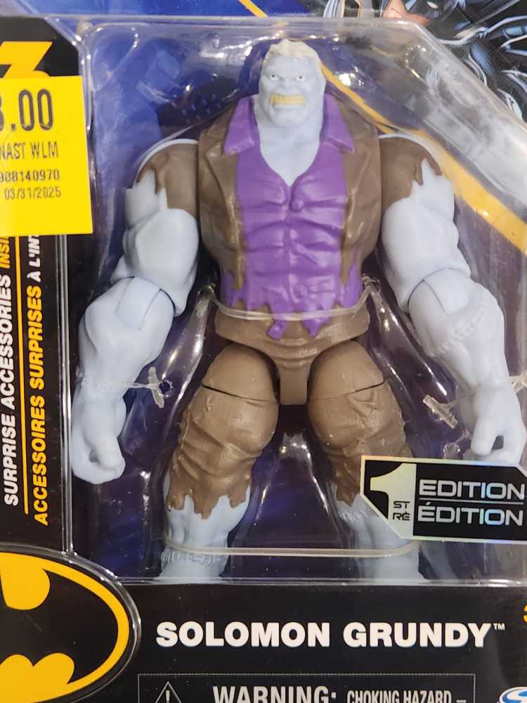 DC Heroes / Batman - Solomon Grundy - Spinmaster (Batman) action figure collectible [Barcode 778988343401] - Main Image 3