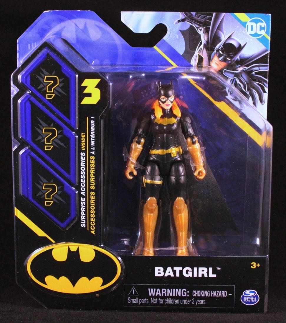 Batgirl (Black, Metallic) - Spin Master (DC Heroes Unite) action figure collectible [Barcode 778988343364] - Main Image 3