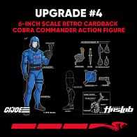 Retro Cobra Commander (Haslab) - Hasbro (G.I.Joe Classified Series) action figure collectible - Main Image 2