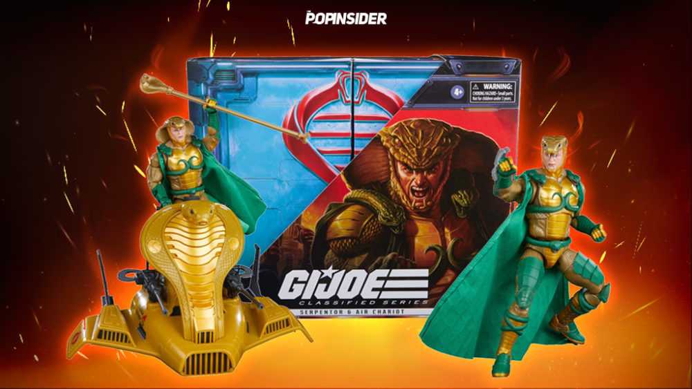 Serpentor / Air Chariot - Hasbro (G.I. Joe Classified Series) action figure collectible - Main Image 2