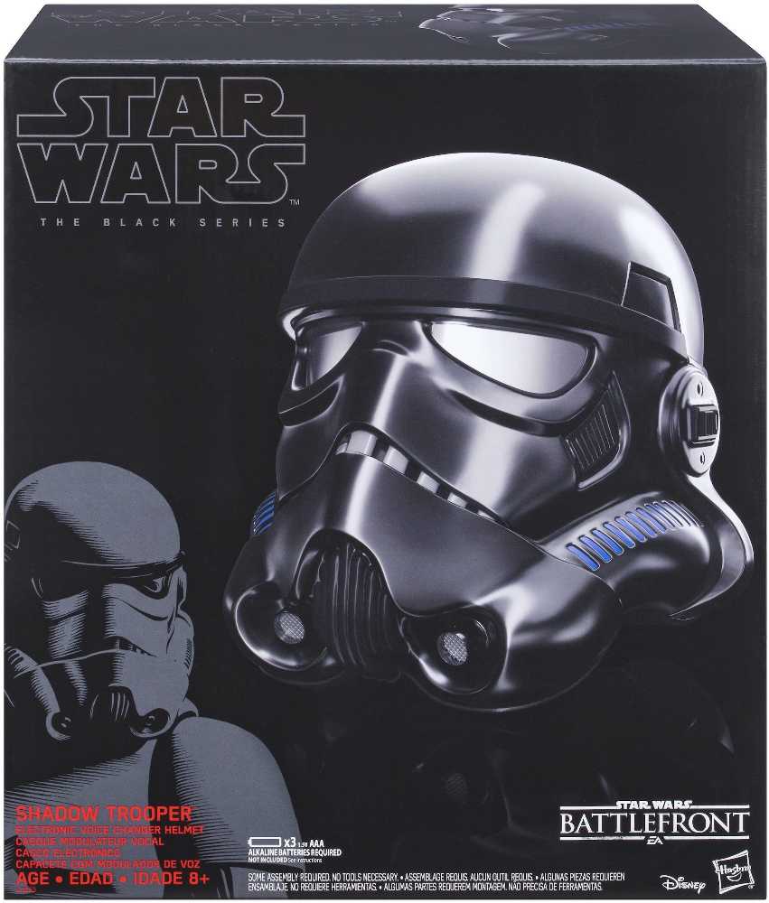 Black Series Helmet Shadow Trooper - Hasbro (Helmets) action figure collectible - Main Image 3