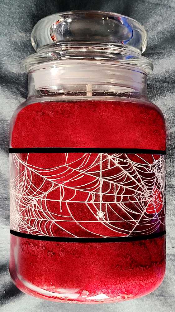 CANDLE: Halloween Country Candle Black Widow Venom  2022 Kringle  - Kringle Candle (Halloween Candles) action figure collectible [Barcode 846853081229] - Main Image 3