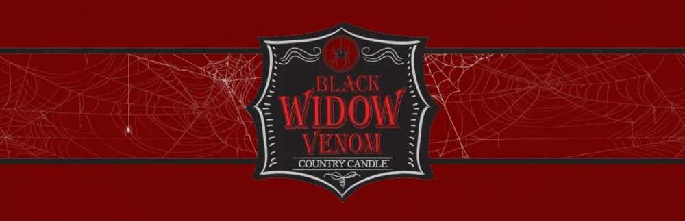 CANDLE: Halloween Country Candle Black Widow Venom  2022 Kringle  - Kringle Candle (Halloween Candles) action figure collectible [Barcode 846853081229] - Main Image 4