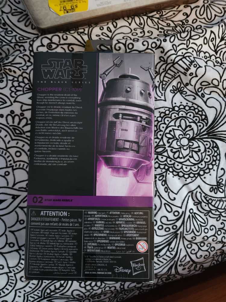 REBELS: C1-10P ”Chopper” - Hasbro (The Black Series) (Star Wars) action figure collectible - Main Image 2