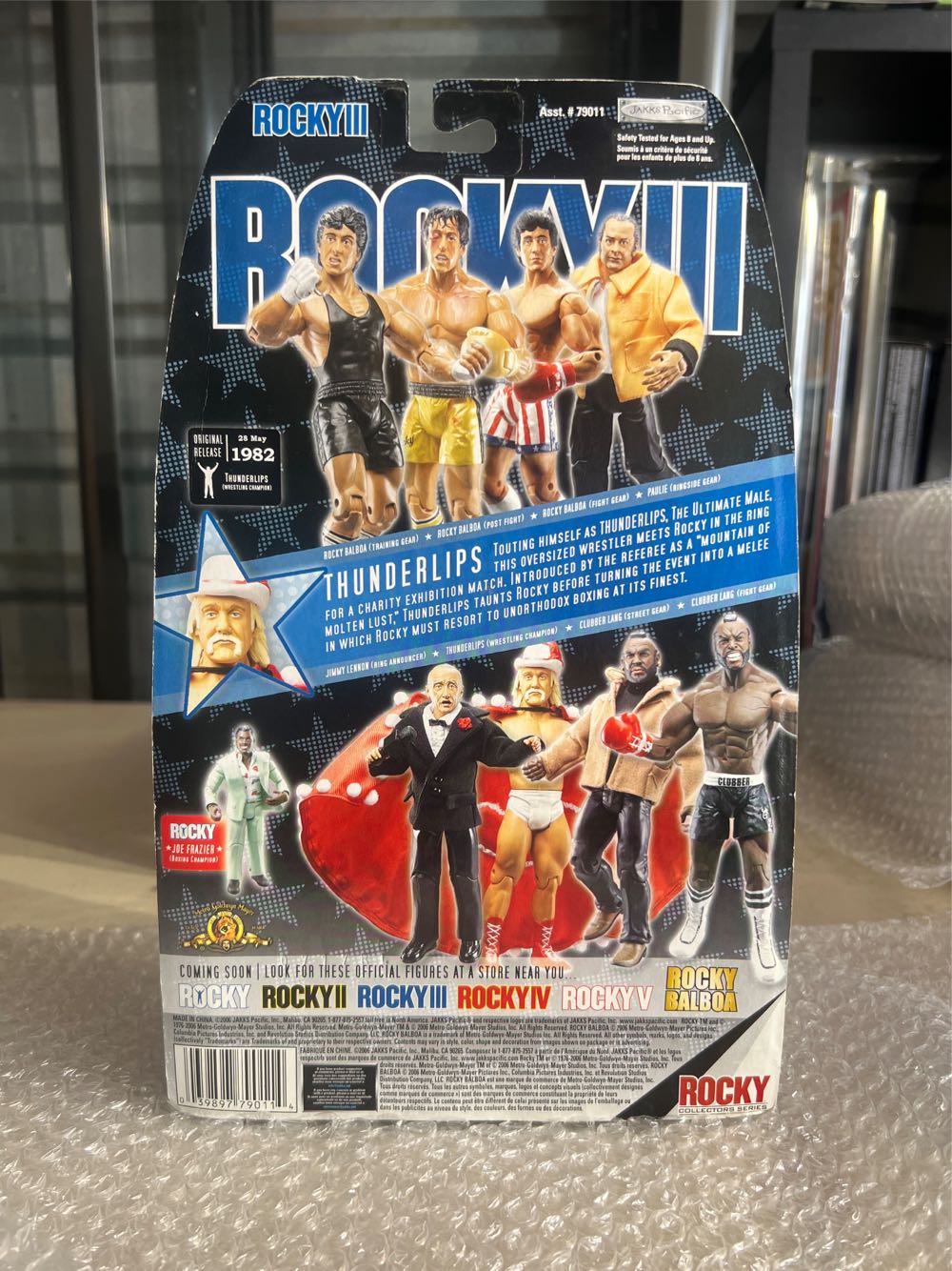 Rocky III - Thunderlips - Jakks Pacific action figure collectible - Main Image 2
