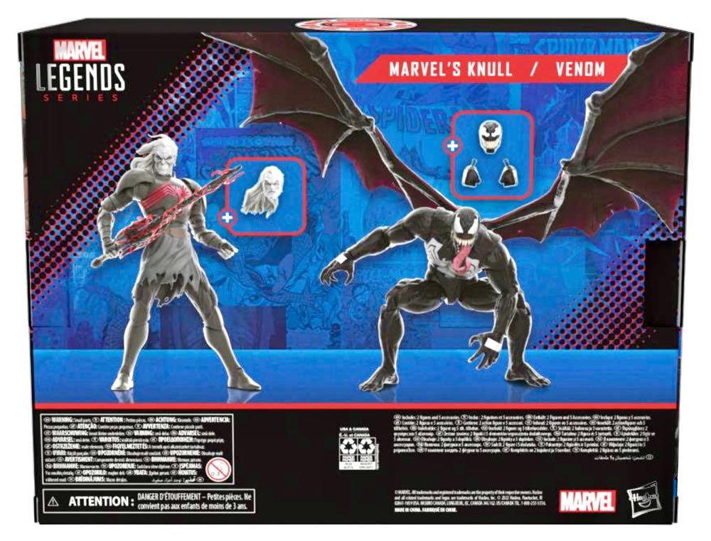 KNÜLL & VENOM- Marvel Legends Deluxe King in Black Series 2 figure set - Hasbro (Marvel Legends Deluxe Series) action figure collectible - Main Image 2