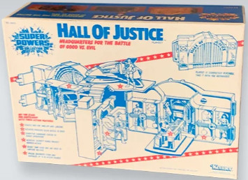Super Powers Playset: Hall Of Justice - Kenner (Super Powers collection) action figure collectible - Main Image 4