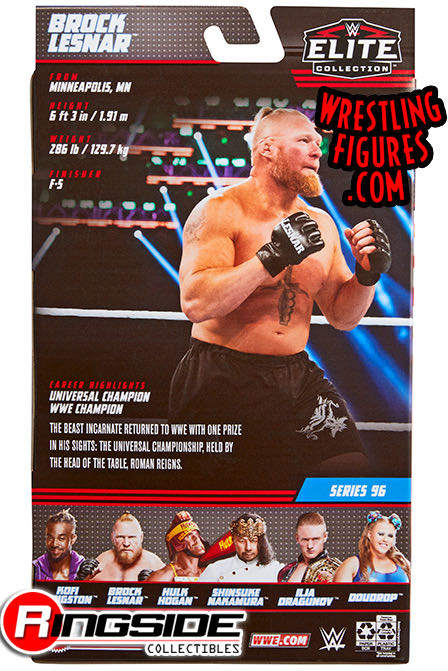 Brock Lesnar - Mattel Wwe (WWE Elite Collection 96) action figure collectible - Main Image 4