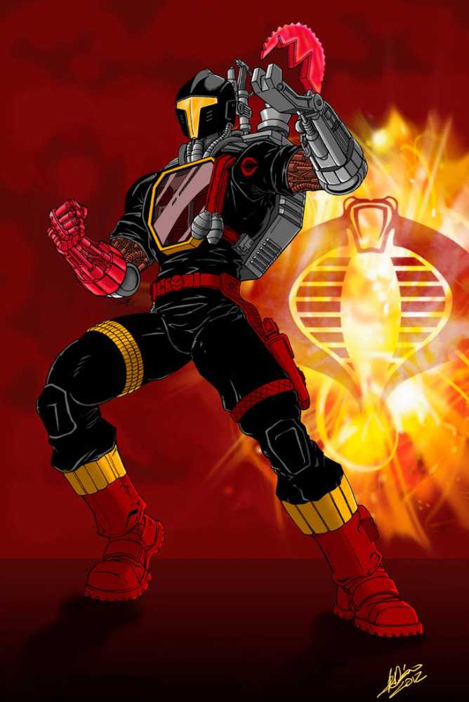 GI Joe Classified Crimson B.A.T. - Hasbro (Cobra) action figure collectible - Main Image 2