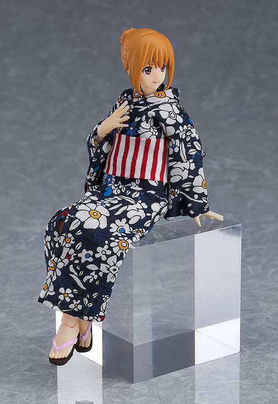 Figma Female Body (Emily) with Yukata Outfit - Max Factory / Good Smile Company (figma Styles) action figure collectible - Main Image 3