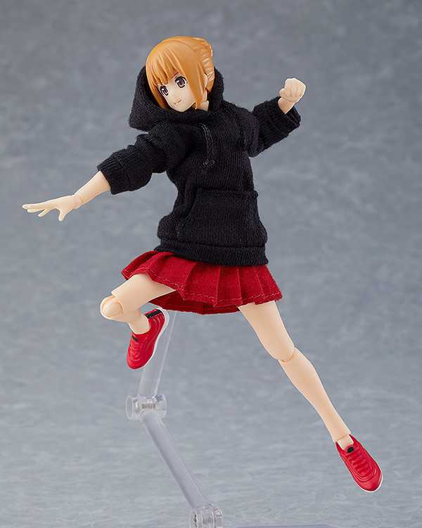 Figma Female Body (Emily) with Hoodie Outfit - Max Factory / Good Smile Company (figma Styles) action figure collectible - Main Image 2