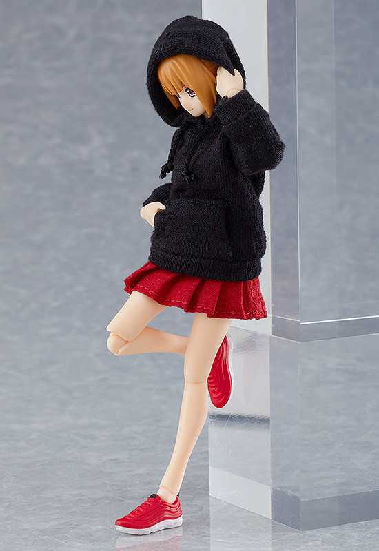 Figma Female Body (Emily) with Hoodie Outfit - Max Factory / Good Smile Company (figma Styles) action figure collectible - Main Image 3