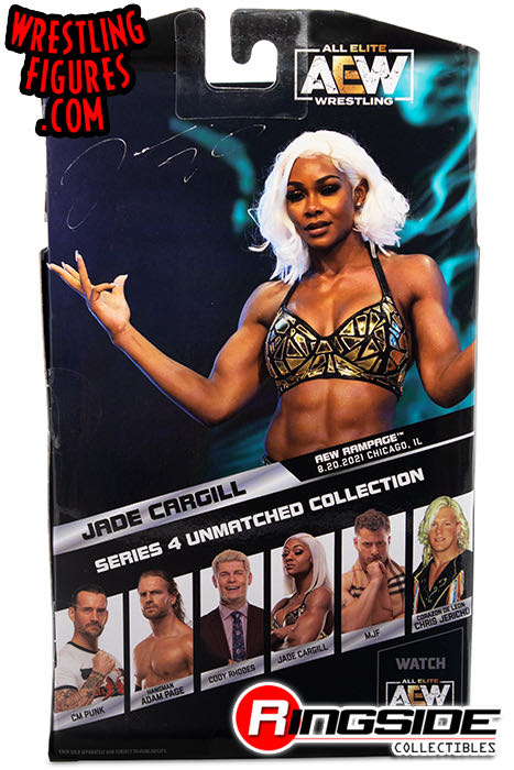 AEW Unmatched Collection #28 - Jade Cargill - Jazwares (AEW - Unmatched) action figure collectible - Main Image 4