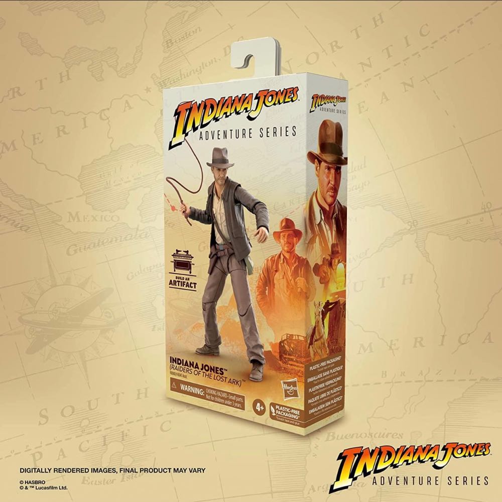 Indiana Jones - Hasbro (Raiders Of The Lost Ark) action figure collectible - Main Image 2