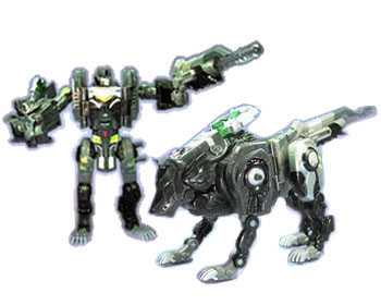 Fang Wolf, Dark - Takara (Galaxy Force) action figure collectible - Main Image 2