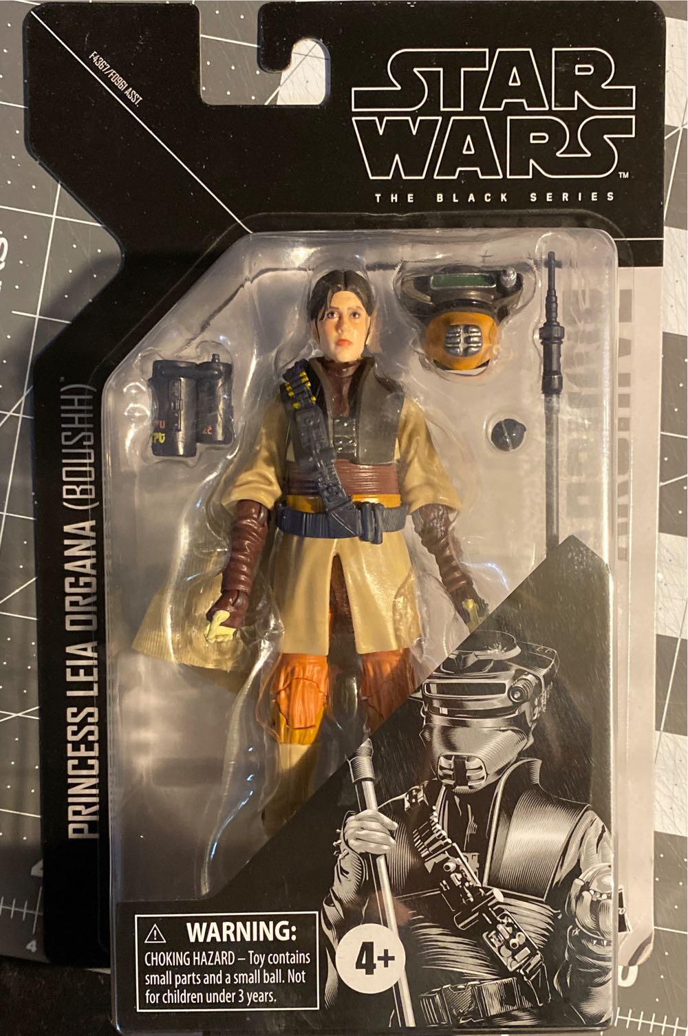 Princess Leia Organa (Boushh) - Hasbro (Star Wars - The Black Series (Archive)) action figure collectible [Barcode 5010993959655] - Main Image 2