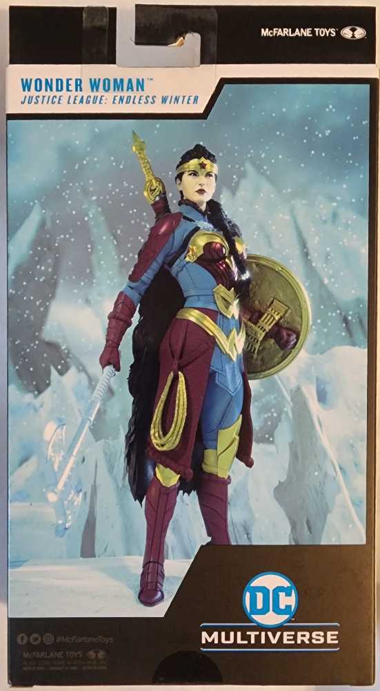 Endless Winter Wonder Woman - DC - JUSTICE LEAGUE (Wonder Women) action figure collectible [Barcode 787926153729] - Main Image 3