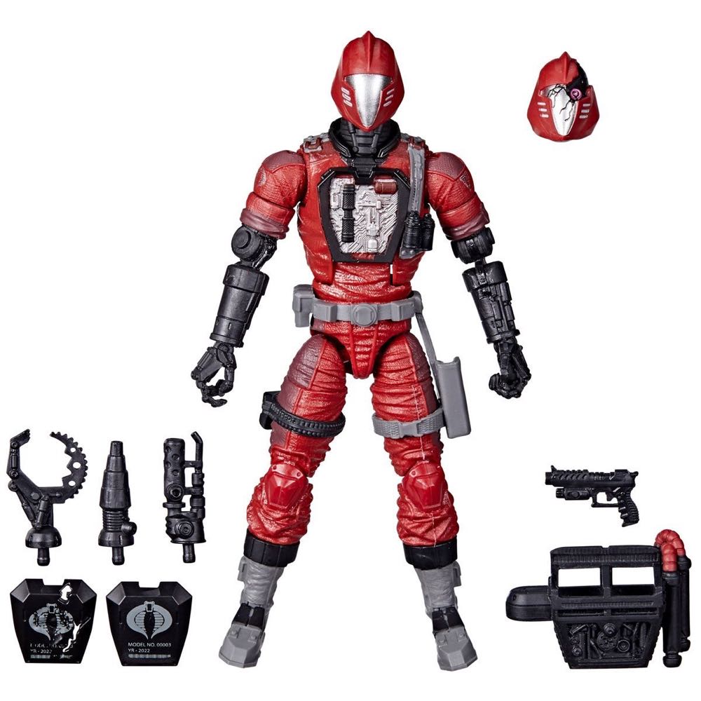 60 | Crimson B.A.T. - Hasbro (G.I. Joe) action figure collectible - Main Image 3
