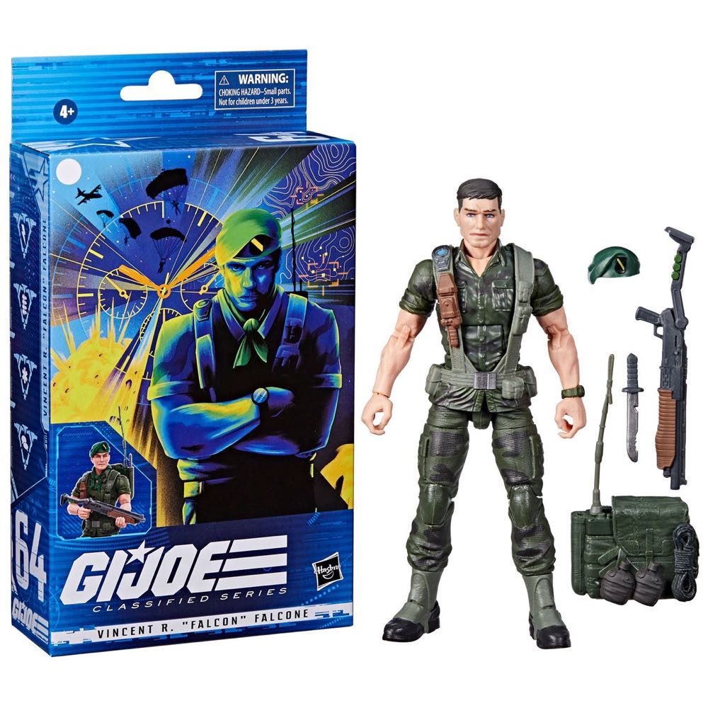 Falcon - #64 - Hasbro (G.I. Joe) action figure collectible - Main Image 2