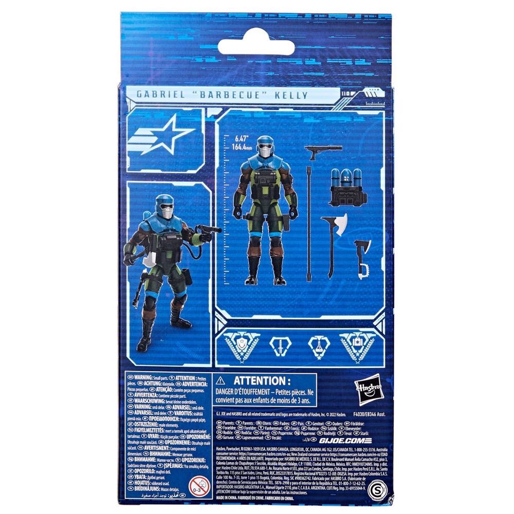 Barbecue [Slaughter’s Marauders] - Hasbro (G.I. Joe - Classified Series) action figure collectible - Main Image 4