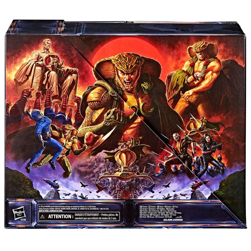 57 | Serpentor with Air Chariot - Hasbro (G.I. Joe) action figure collectible - Main Image 4