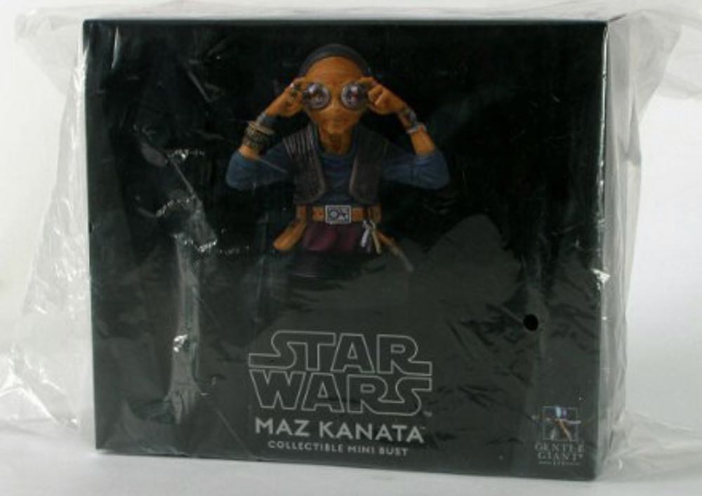 Star Wars Maz Kanata Mini-Bust - Gentle Giant LTD action figure collectible [Barcode 814176021581] - Main Image 2