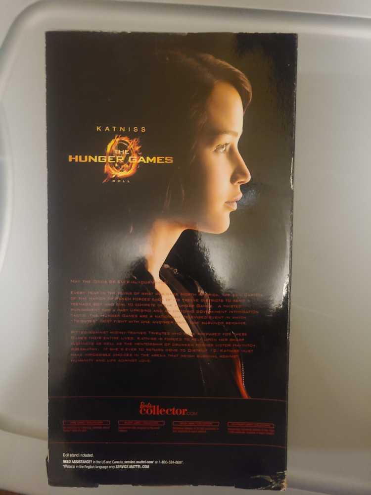 Mattel Hunger Games Katniss Barrbie Doll - Mattel action figure collectible [Barcode 746775046767] - Main Image 2