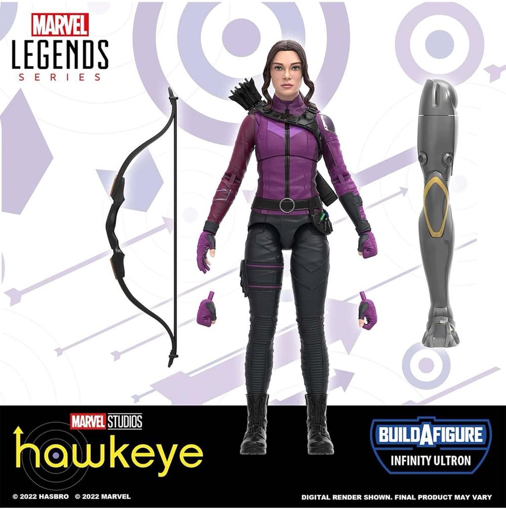 Hawkeye (Kate Bishop MCU) - Hasbro (Infinity Ultron BAF) action figure collectible [Barcode 5010994134679] - Main Image 6