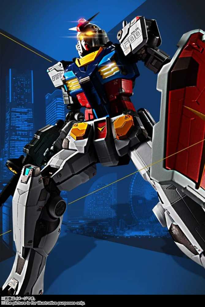 Chogokin RX -78F00 Gundam - Bandai (Gundam) action figure collectible - Main Image 2